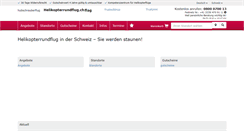 Desktop Screenshot of helikopterrundflug.ch